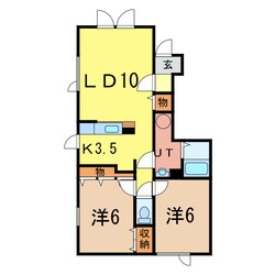 ステラ52の物件間取画像